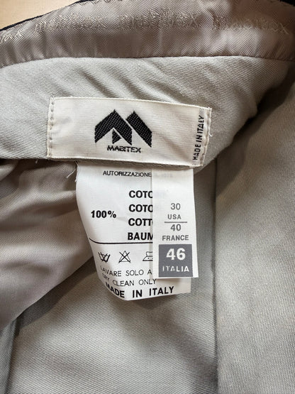 Pantaloni cotone fantasia jacquard anni '80 (NOS) - tg. 44/46