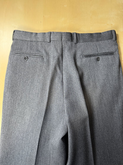 Pantaloni flanella grigio antracite - tg. 50