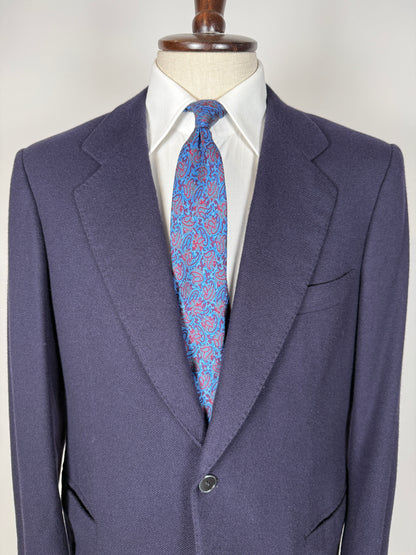 Giacca sartoriale in cashmere anni ‘70 - tg. 52/54