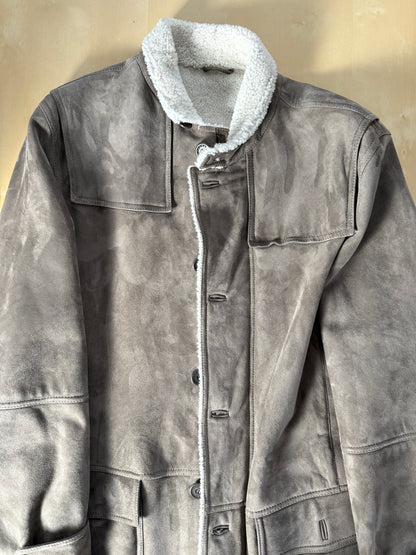 Cappotto shearling agnello Ermenegildo Zegna - tg. 46-48 (M)