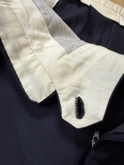 Completo sartoriale anni ‘80 flanella lana e cashmere - tg. 62