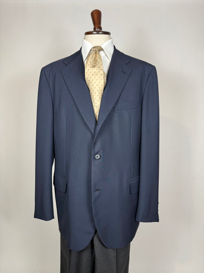 Giacca sartoriale grisaglia blu - tg. 58/60
