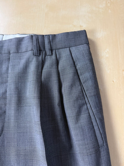 Pantaloni fresco lana principe di Galles anni '80 (NOS) - tg. 46/48