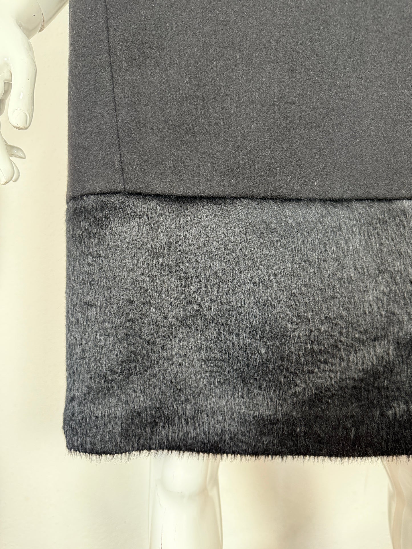 Abito smanicato Max Mara in pura lana - tg. 42