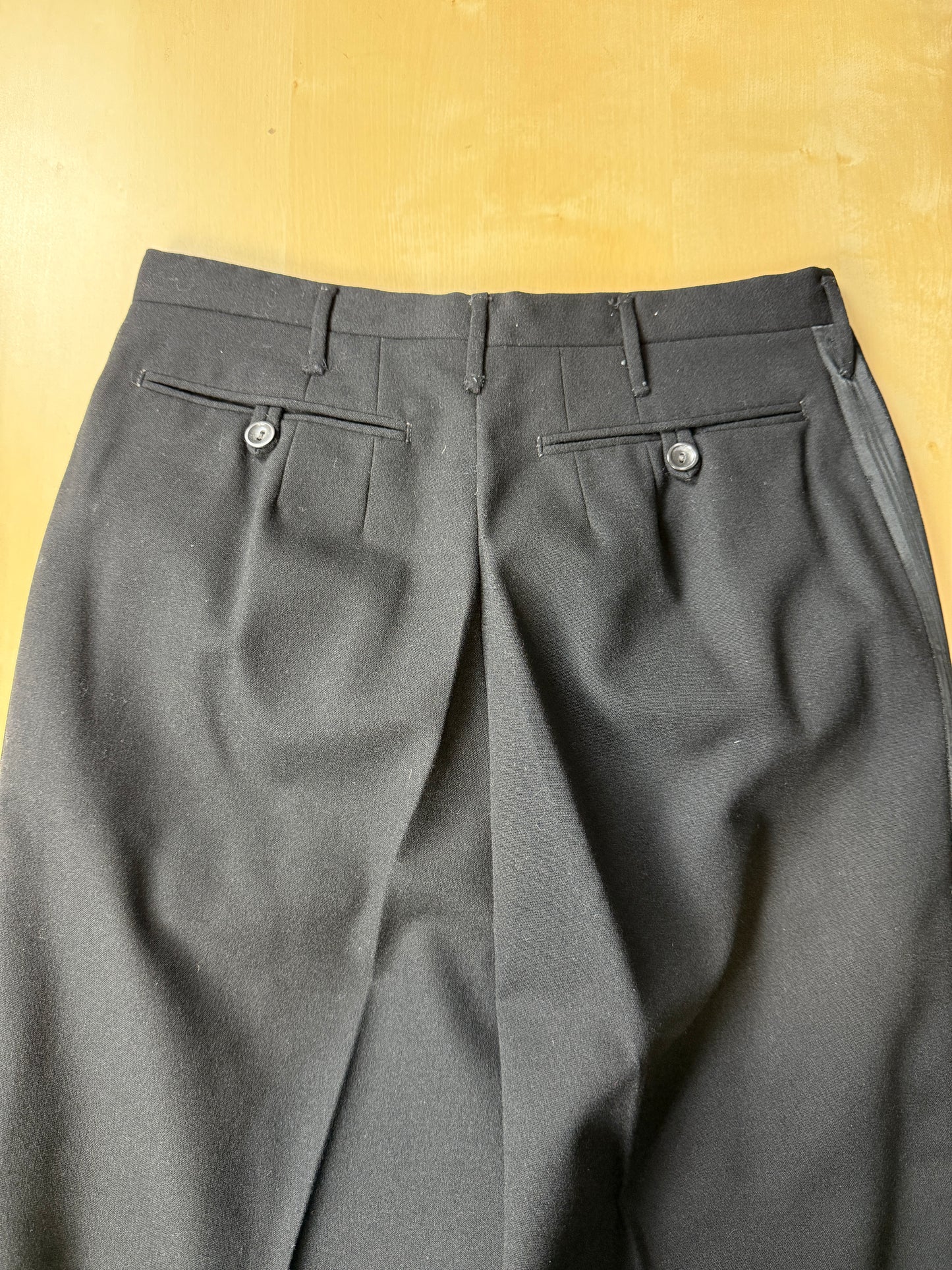 Smoking doppiopetto sartoriale anni ‘50 - tg. 46/48 (pantaloni 44)