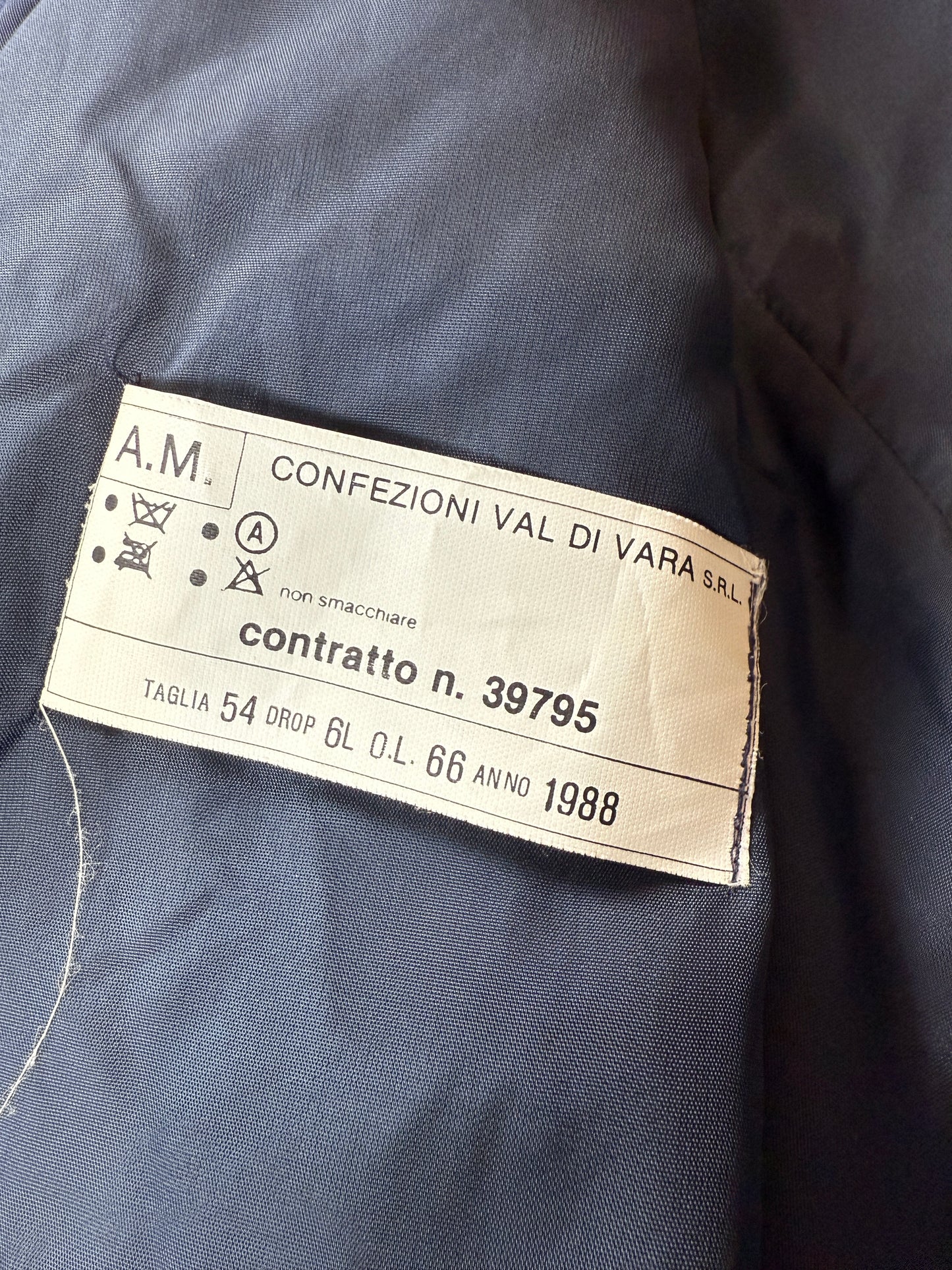 Soprabito trench Aeronautica Militare Italiana anni ‘80 - tg. 50-54