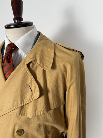 Trench anni ‘70 doppiopetto - tg. 50-52