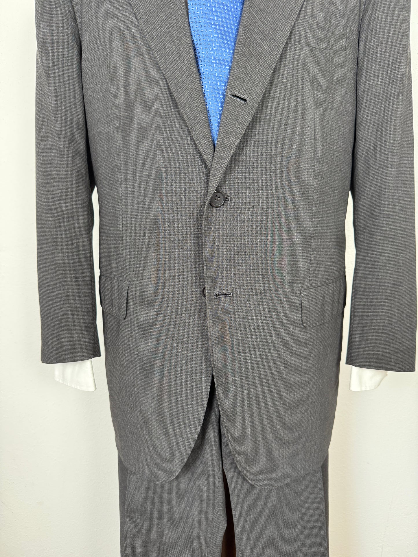 Completo napoletano Sartorio in fresco lana antracite - tg. 54