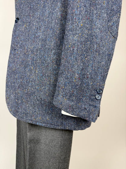 Giacca De Paz donegal tweed sfoderata - tg. 54