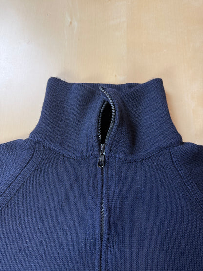 Maglione zip 3/4 CP Company in pura lana - XL