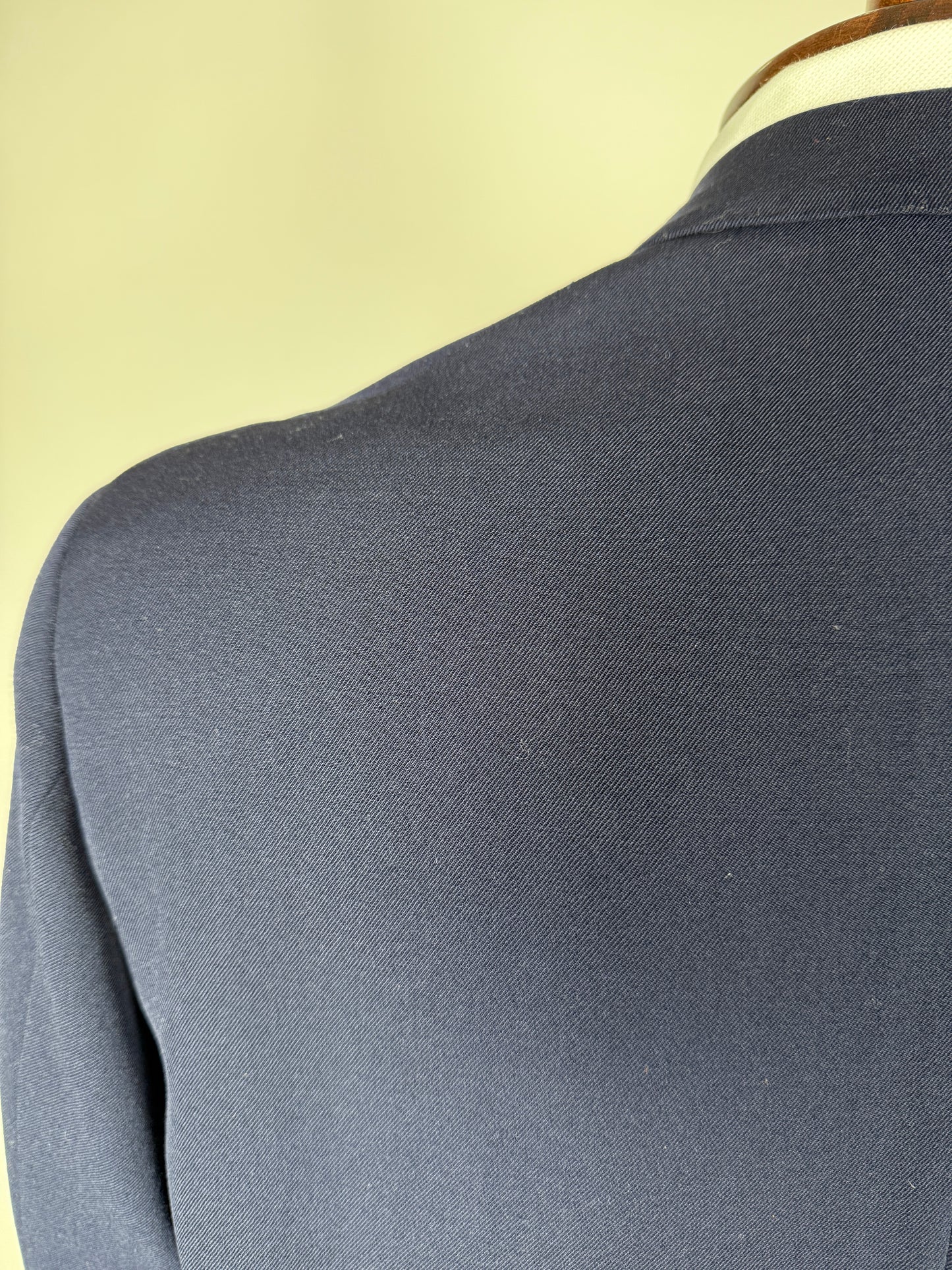 Giacca sartoriale anni ‘50/‘60 flanella pettinata mono bottone e revers lancia - tg. 48/50