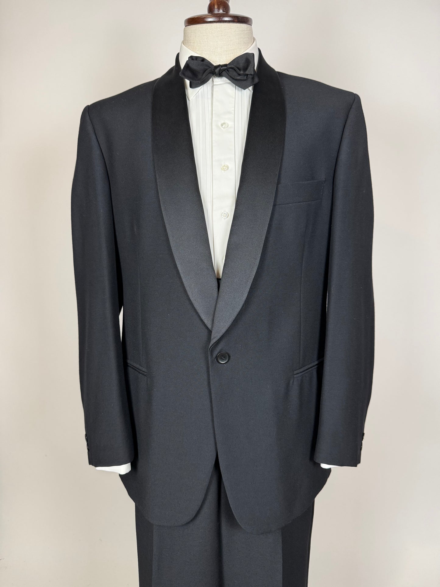 Smoking anni ‘90 revers a scialle - tg. 50 drop 8