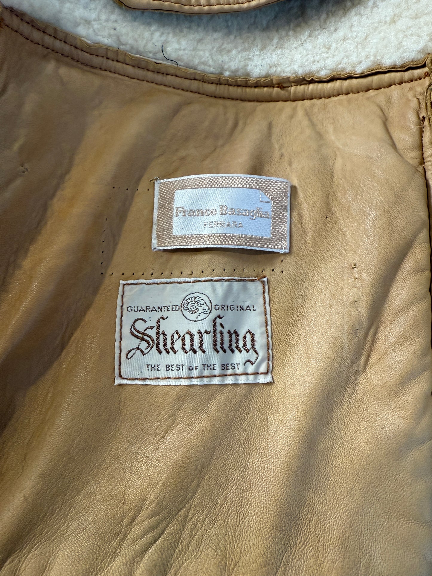 Montone shearling anni ‘70/‘80 - tg. L (50-52)