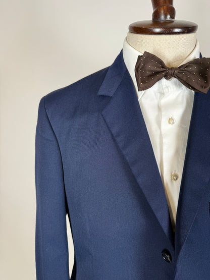 Completo anni ‘60 twill pettinato blu - tg. 48/50