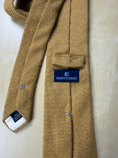 Cravatta in puro cashmere canneté