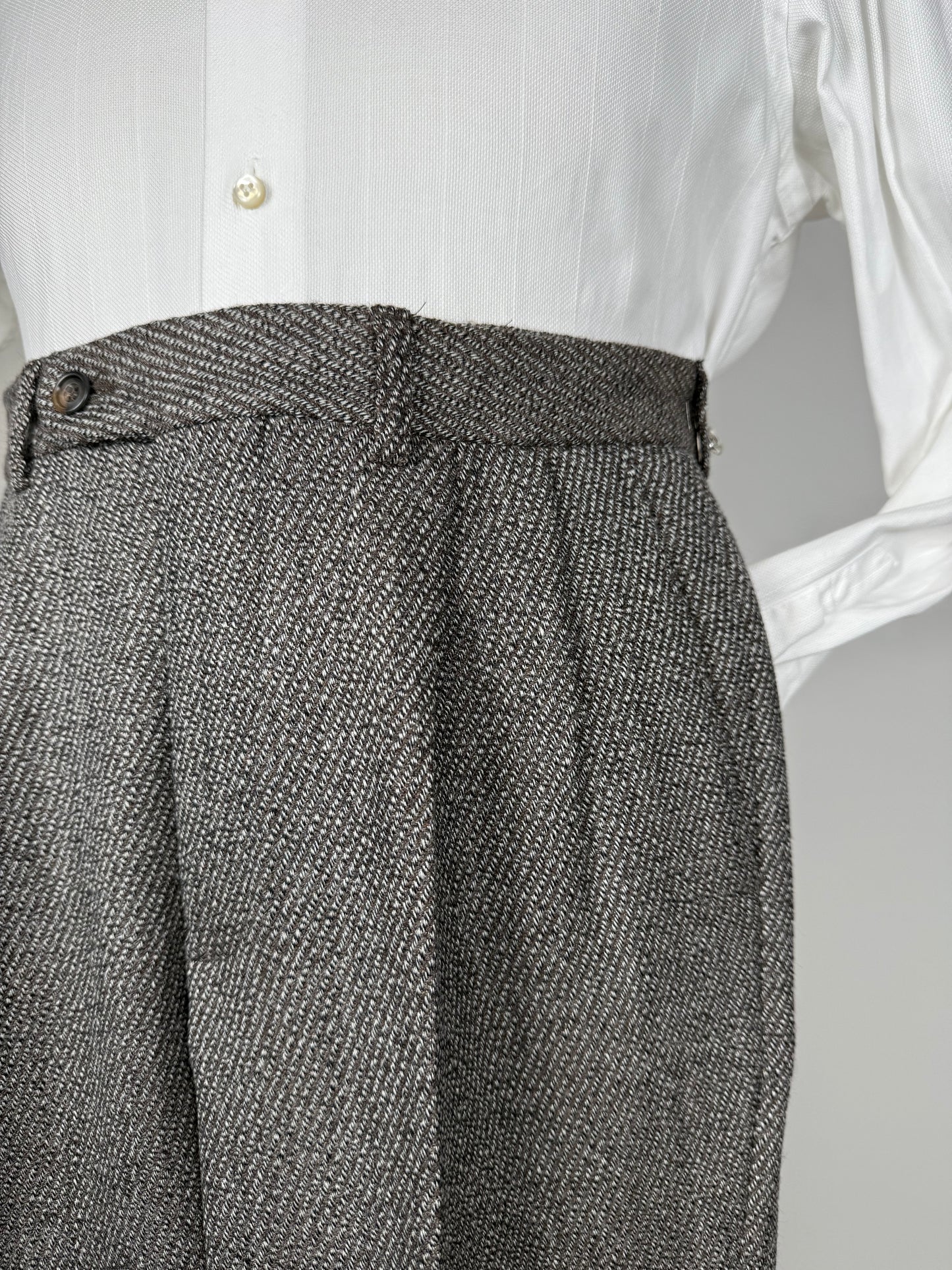 Pantaloni in tweed a coste anni ‘70/‘80 (NOS) - tg. 44