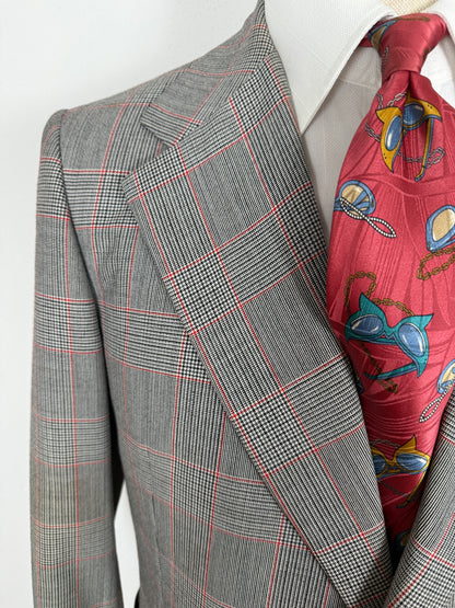 Completo anni '70 principe di Galles pettinato - tg. 50