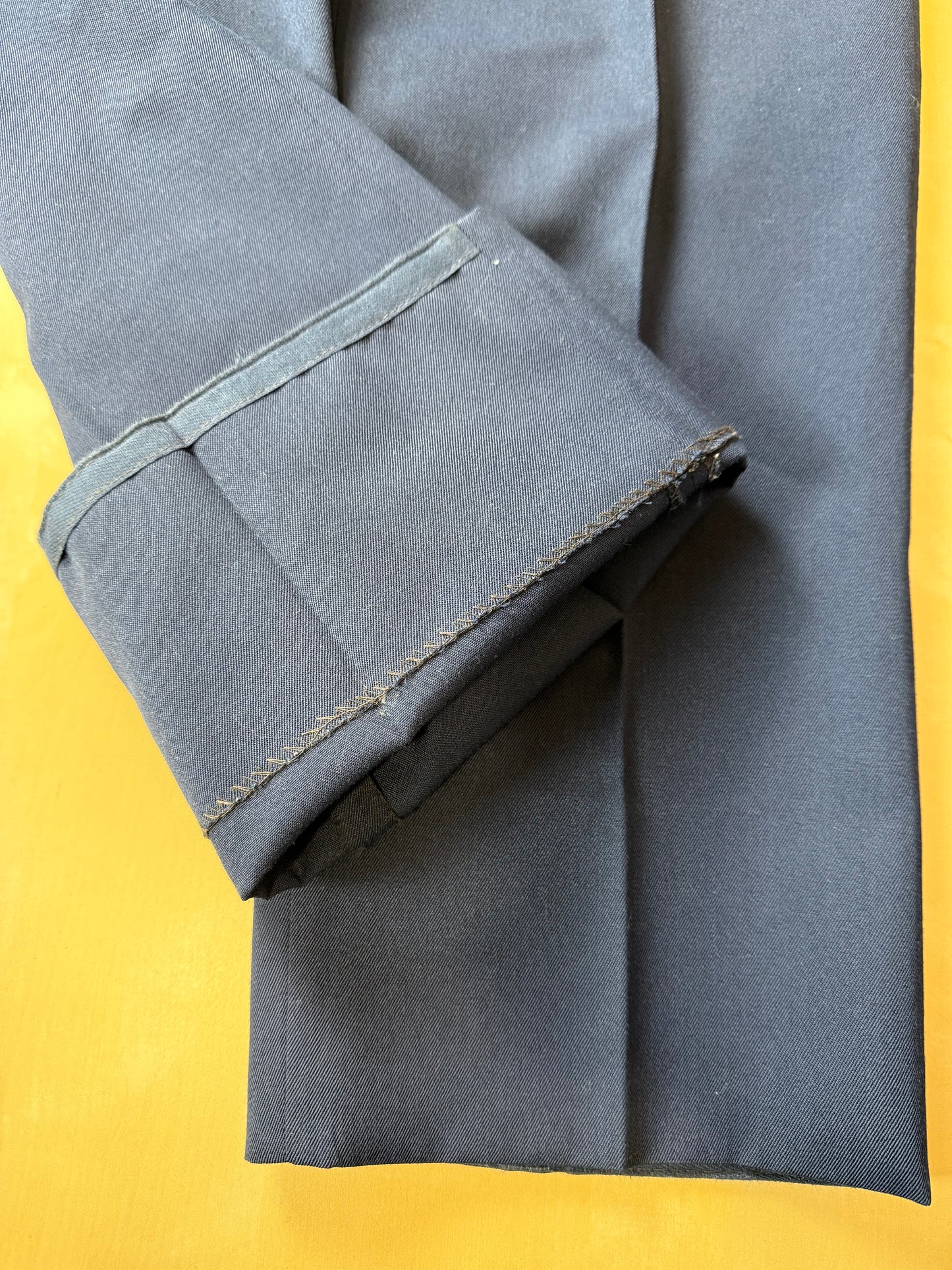 Completo anni ‘60 twill pettinato blu - tg. 48/50