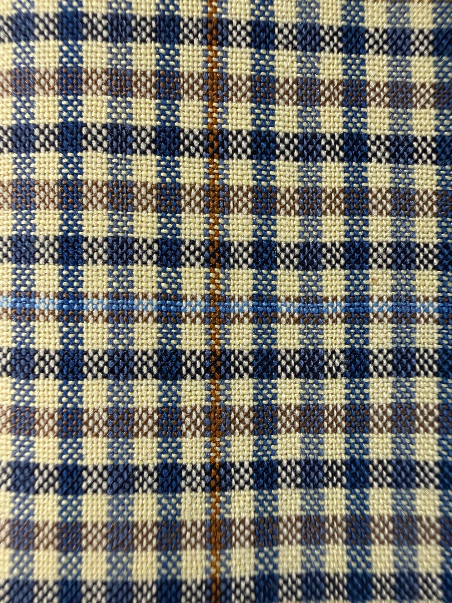 Giacca anni '80 fresco lana check - tg. 58/60 lunga