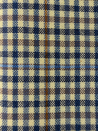 Giacca anni '80 fresco lana check - tg. 58/60 lunga