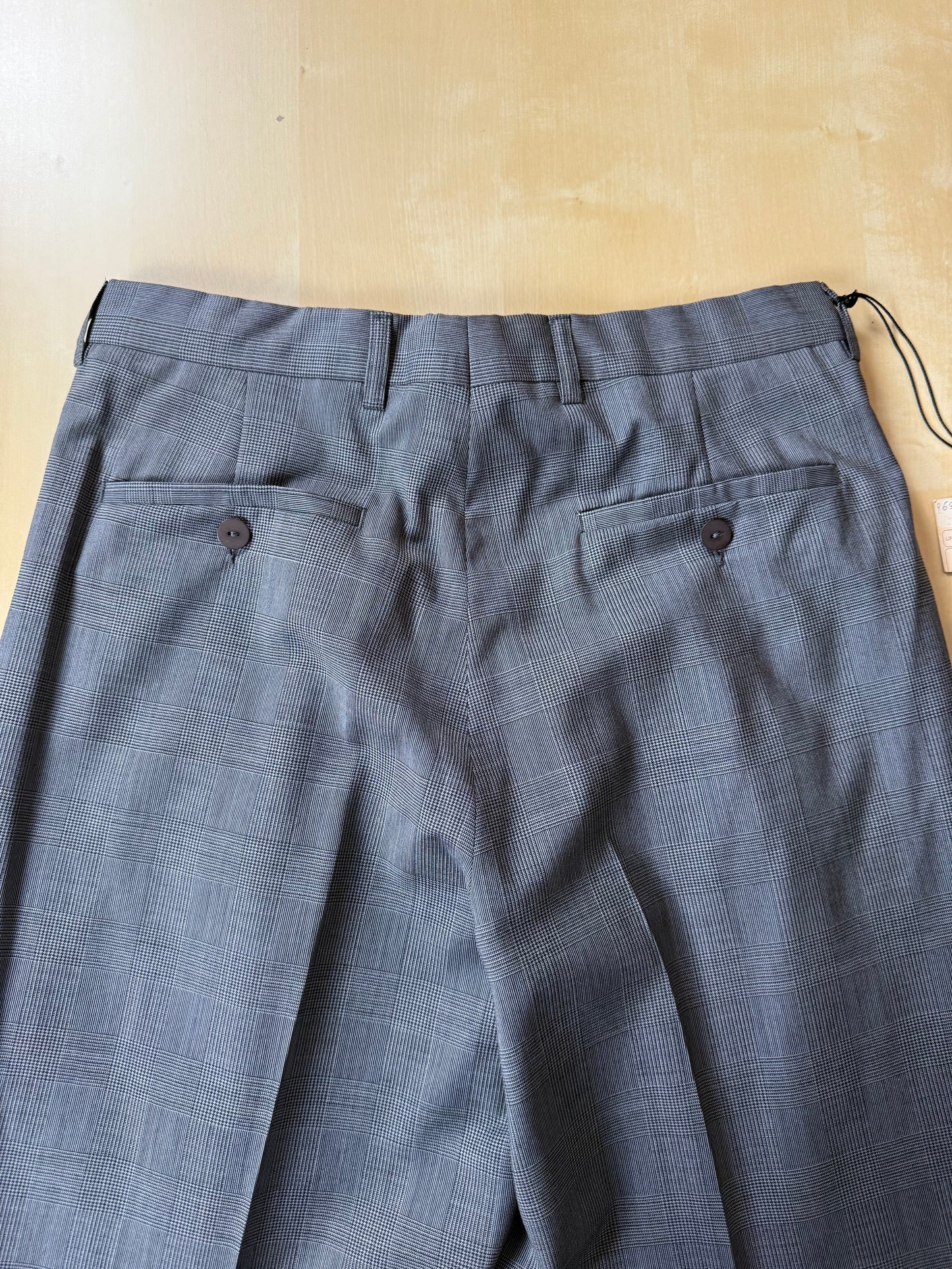 Pantaloni fresco lana principe di Galles anni '80 NOS - tg. 44/46