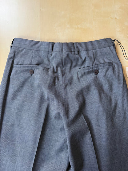 Pantaloni fresco lana principe di Galles anni '80 NOS - tg. 44/46