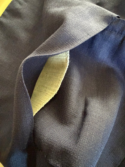 Giacca Aquascutum estiva hopsack blu- tg. 48