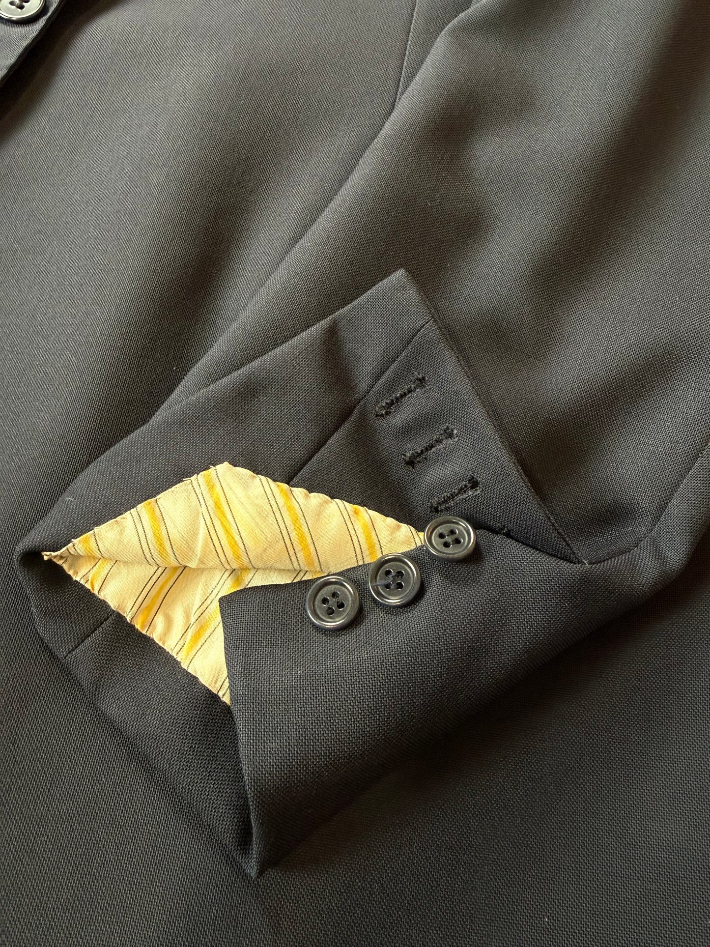 Giacca sartoriale grisaglia blu - tg. 58/60