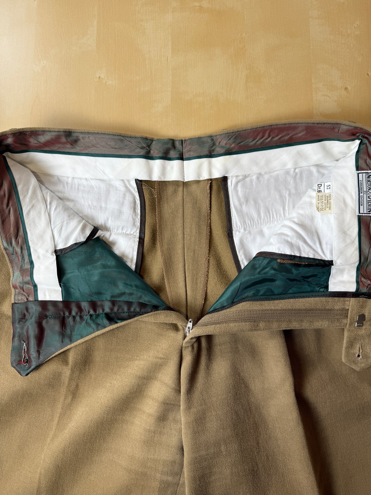 Pantaloni anni ‘80 in cotone - tg. 52