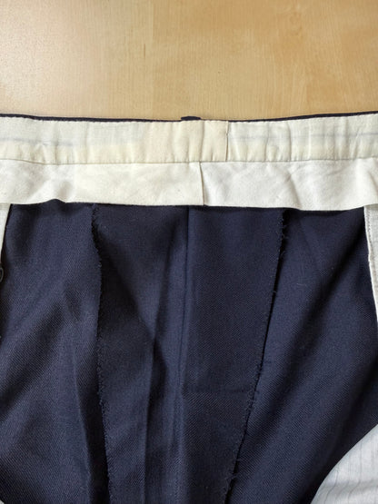 Completo sartoriale anni ‘80 flanella lana e cashmere - tg. 62