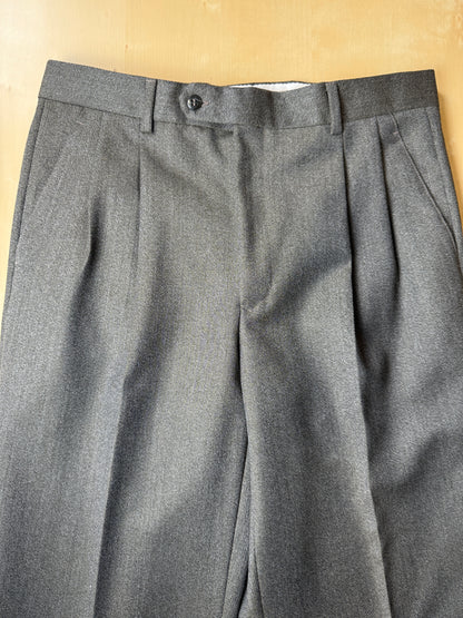 Completo anni ‘80 in covert verde/cachi (NOS) - tg. 48