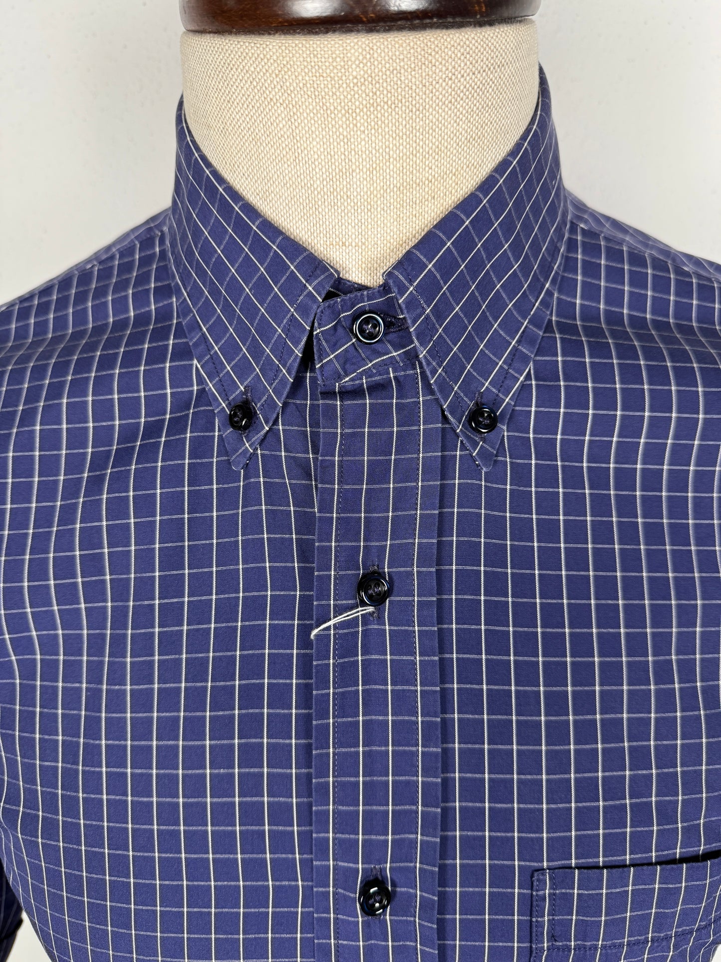 Camicia Romeo Gigli maniche corte a quadri - L