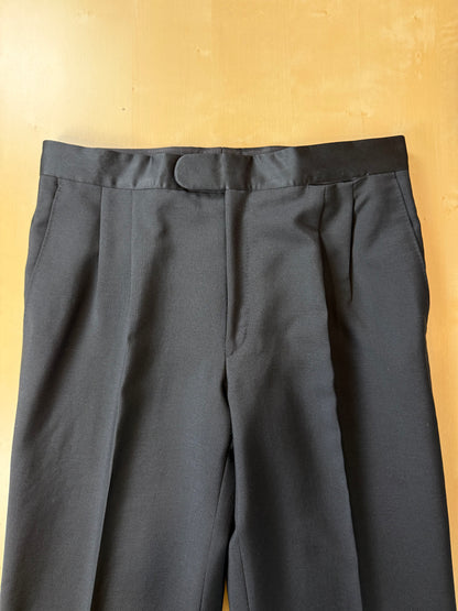 Smoking estivo Cantarelli anni '80 lana e mohair - tg. 50, pantaloni 52