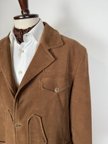 Giacca maremmana in fustagno marrone - tg. 54