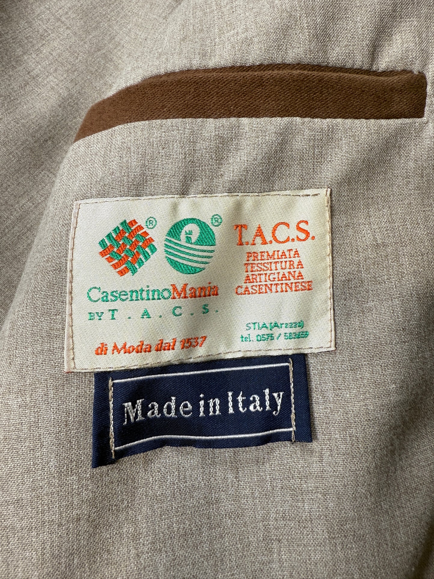 Giacca maremmana in fustagno marrone - tg. 54