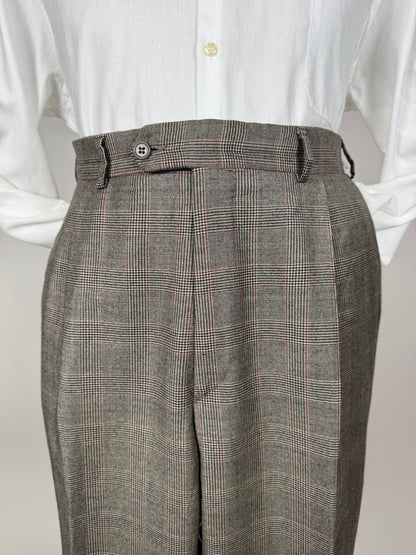 Completo Pierre Cardin principe di Galles flanella leggera - tg. 54