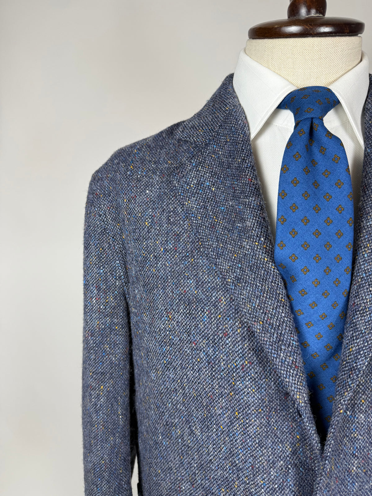 Giacca De Paz donegal tweed sfoderata - tg. 54
