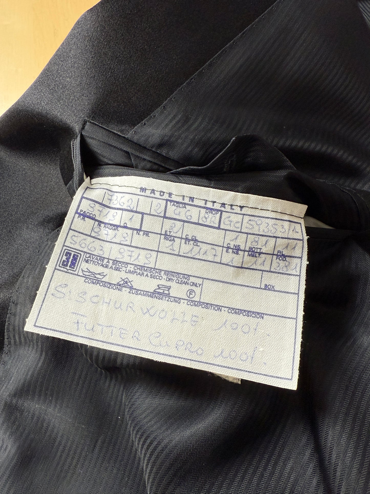 Smoking doppiopetto Corneliani anni ‘80 - tg. 44/46 drop alto