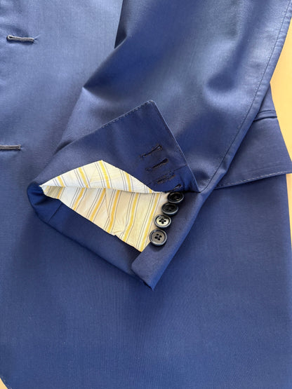 Giacca sartoriale fresco lana blu navy - tg. 50/52