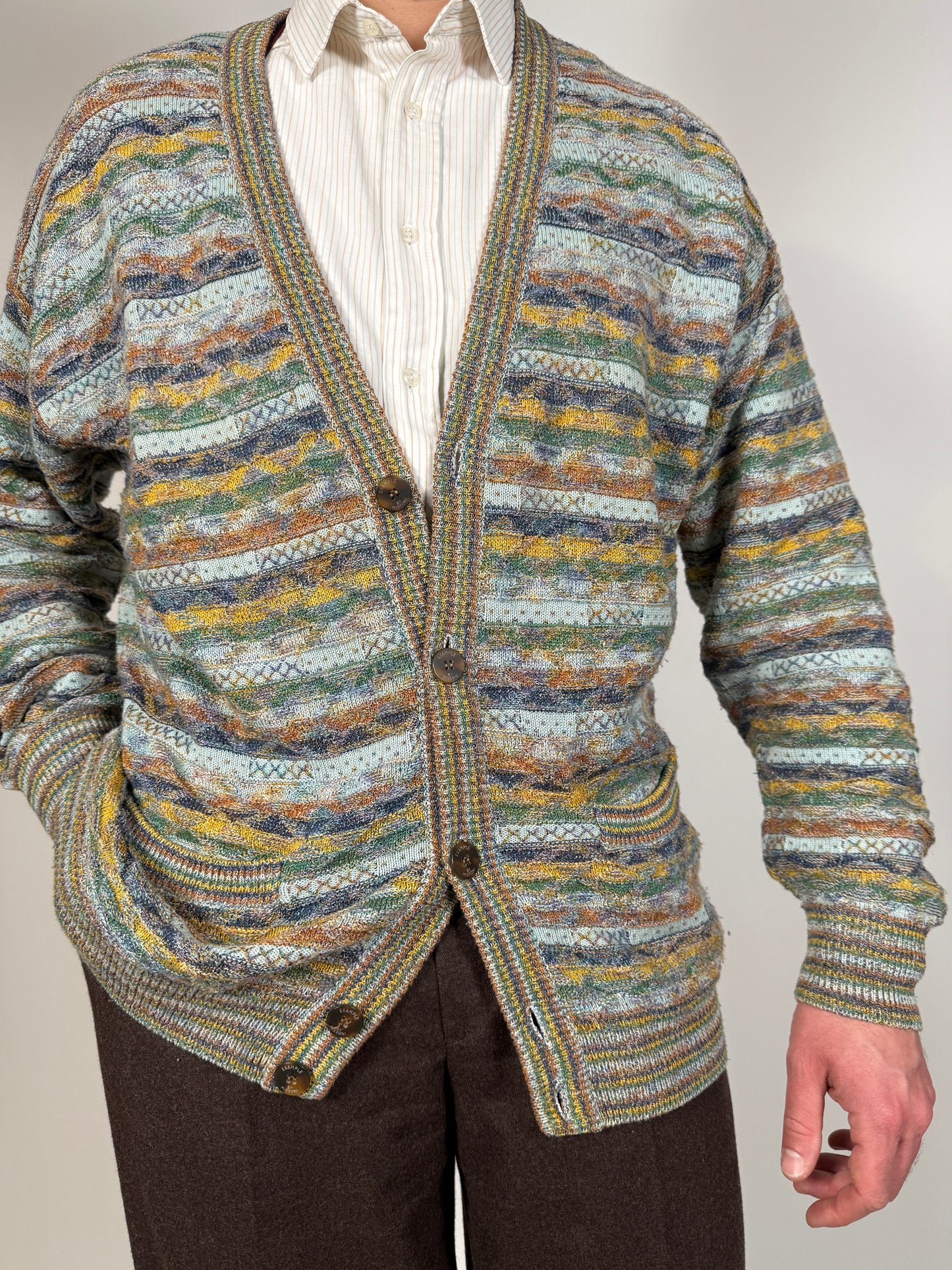 Cardigan Missoni Example vintage - L-XL