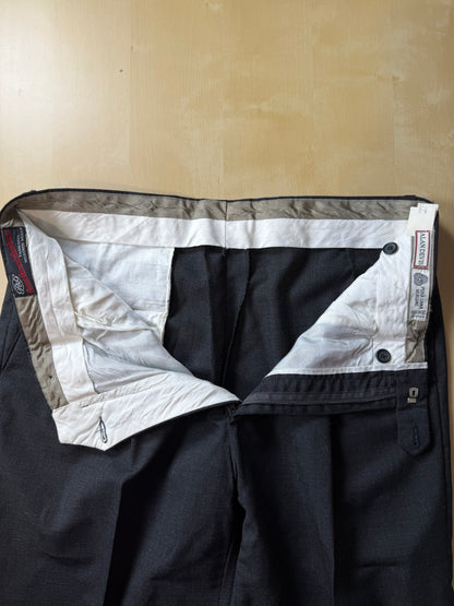 Pantaloni fresco lana grigio antracite - tg. 50