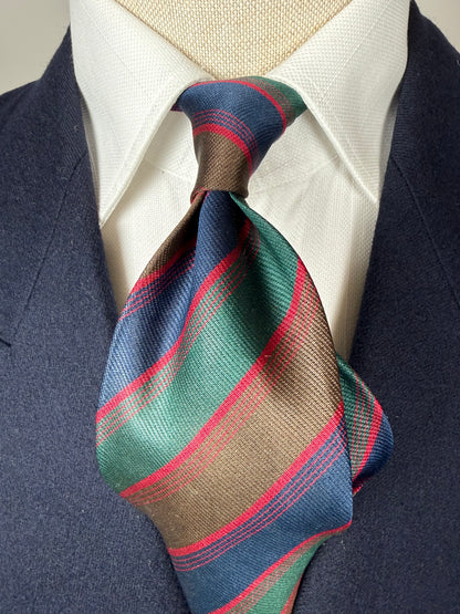 Cravatta Fendi regimental vintage