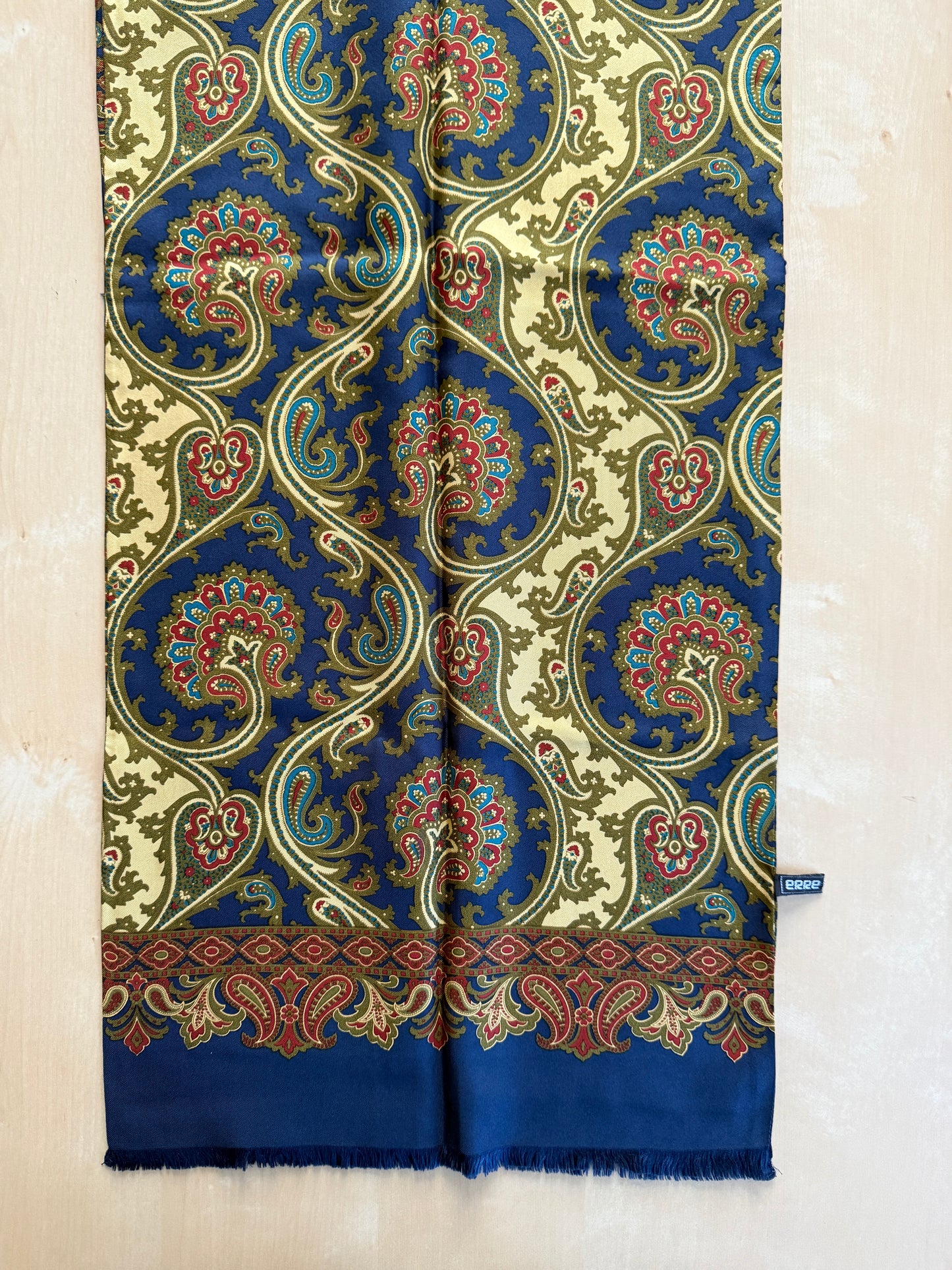 Sciarpa in seta tubolare doppia fantasia