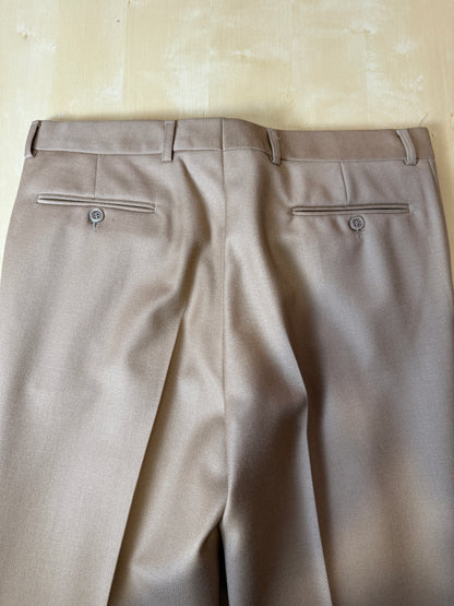 Pantaloni anni ‘70 cavalry twill beige (NOS) - tg. 50/52