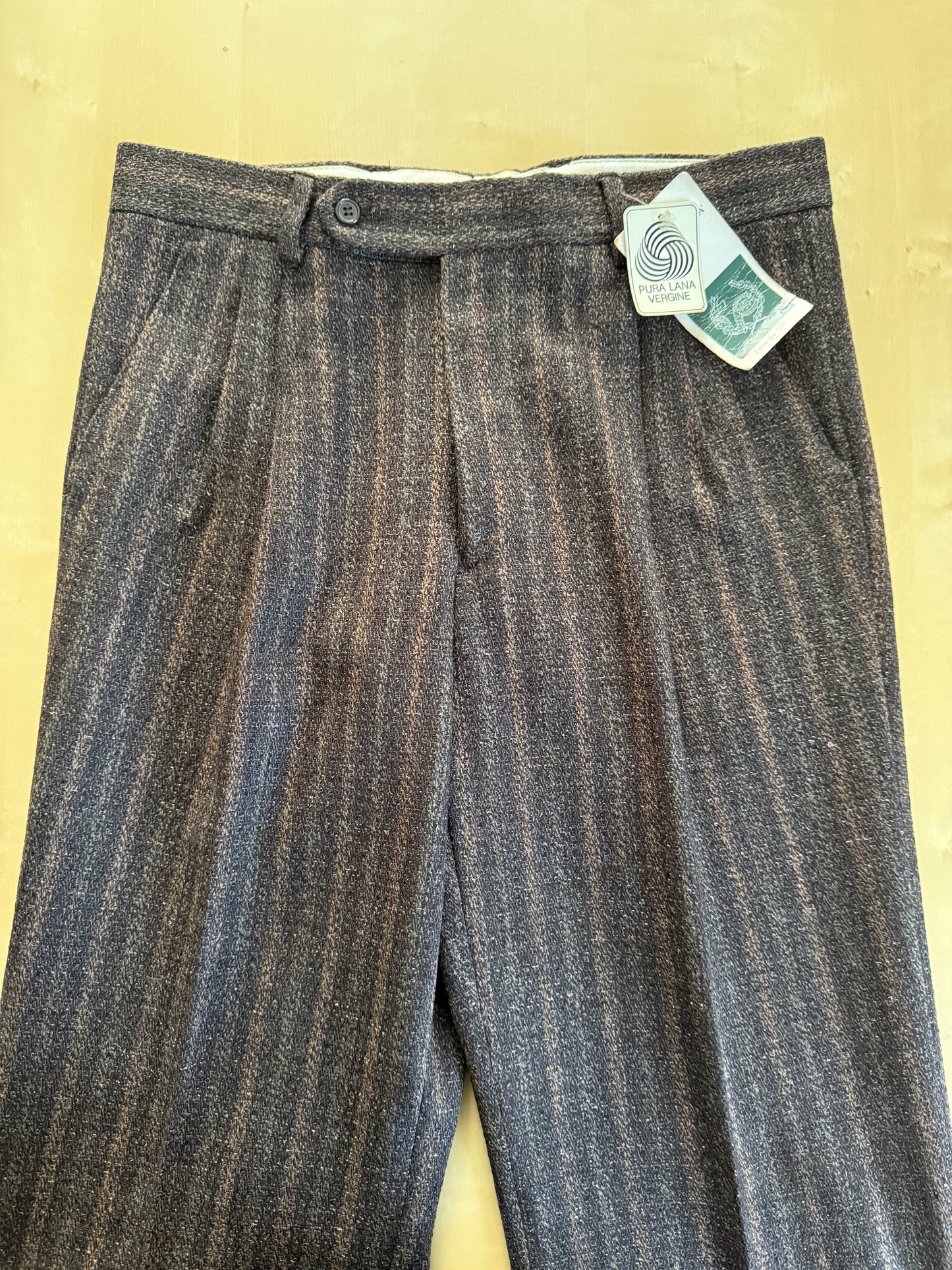 Pantaloni in tweed anni ‘70/‘80 (NOS) - tg. 46