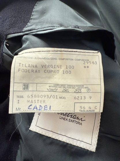 Giacca Corneliani in panno di lana blu - tg. 56