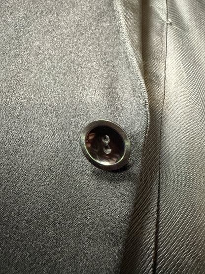 Smoking sartoriale anni ‘40/‘50 monopetto revers a lancia - tg. 46/48