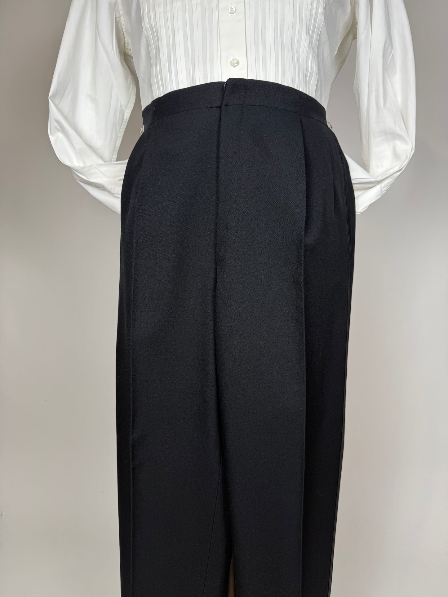 Smoking sartoriale anni ‘50 revers a scialle - tg. 48/50