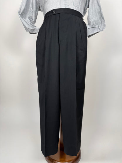 Smoking Ermenegildo Zegna in fresco lana anni ‘80/‘90 - tg. 48 drop 7