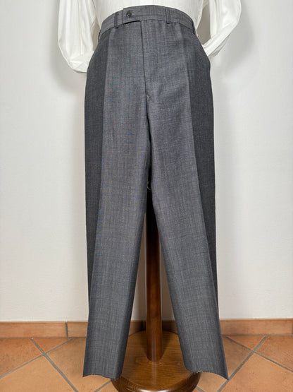 Pantalone anni ‘70 in fresco lana grigio (NOS) - tg. 48/50